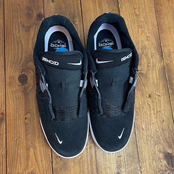Nike SB Ishod Wair "Black/White" sneakers size 8 - Picture 2 of 9